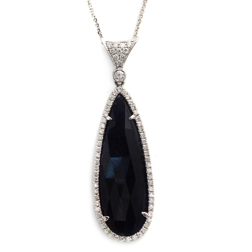 Luxo Jewelry 0.52 Ct Diamonds Rose Cut Necklace